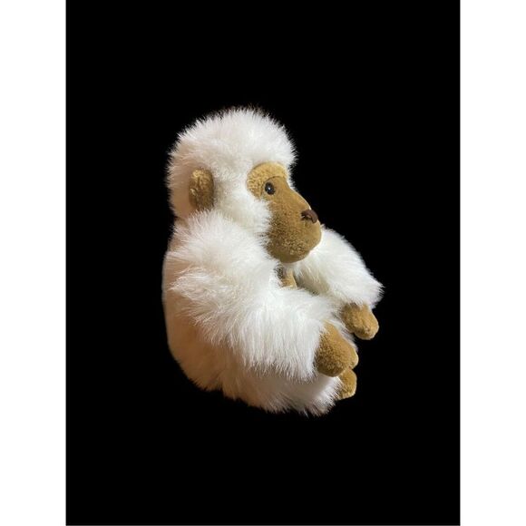 𝅺VINTAGE 1988 Chrisha playful plush white gorilla - Picture 3 of 11